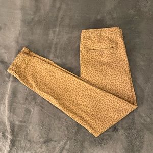 Charles And A Half Mens leopard print Jogger Size Large. Pre-owned